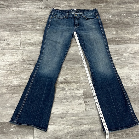 7 for All Mankind A-Pocket Boot Cut Jeans - Picture 4 of 11